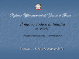 le slide della prefettura (file )