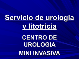 SERVICIO UROLOGIA