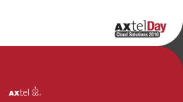 Axtel Cloud Services