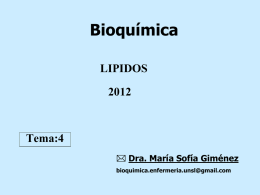 Sin título de diapositiva - Bioquímica para Enfermería