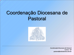 Slide 1 - Diocese de Lorena
