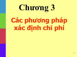 chuong 3-cac Phuong phap xac dinh CP