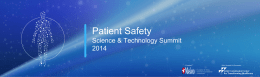 PowerPoint Presentation - The Patient Safety Movement
