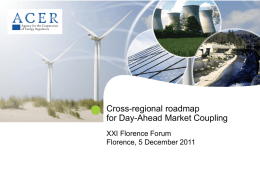 Final version Cross-regional road map Market - ACER