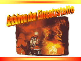 Unterweisung - Feuerwehr Heusweiler