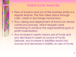 FFUNDS FLOW ANALYSIS