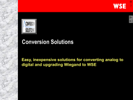 Conversion - Honeywell Integrated Security