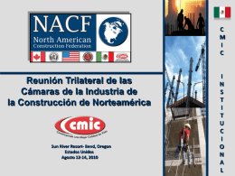 CMIC institucional - Cámara Mexicana de la Industria de la