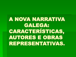 a nova narrativa galega