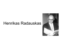 HenrikasRadauskas
