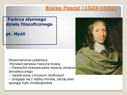 Blaise Pascal (1623
