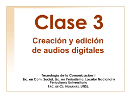 clase 3 - Página de Tecnología de la Comunicación