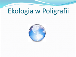 Ekologia poligrafia cz.3