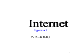 Ligjerata 9 - Dr. Fisnik Dalipi