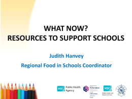 WHAT NOW? RESOURCES TO SUPPORT SCHOOLS
