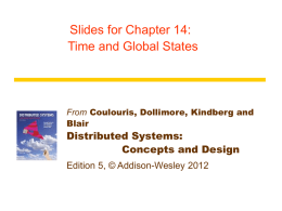 Chapter 14 - Distributed Systems | Concepts and Design, Fifth Edition
