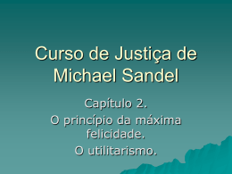 Curso de Justiça de Michael Sandel