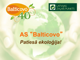 AS „Baltic Ovo”