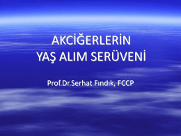 akciğer parenkimi - Prof. Dr. Serhat Fındık / Resmi Web Sayfası
