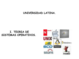 teoria de sistemas operativos - Docencia FCA-UNAM