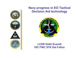 Navy Support of TAWS