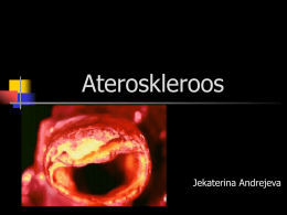 Ateroskleroos