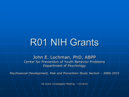 R01 NIH Grants
