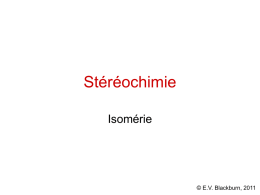 Stéréochimie