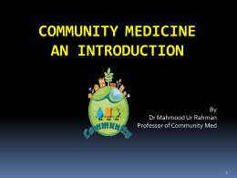 Introduction-to-Community-Medicine