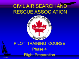 CASARA-Pilot-Training-Course-Phase-4-