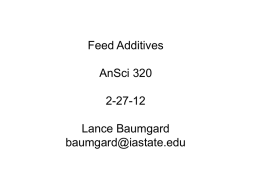 Feed Additives