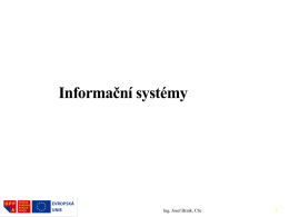 Informační systémy (1).