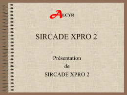 SIRCADE XPRO