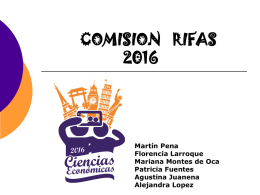 COMISION RIFAS 2015