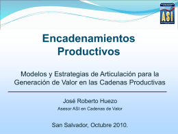Descargue la presentación - Asociación Salvadoreña industrial El