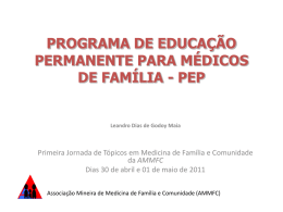 pep - Associação Mineira de Medicina de Família e Comunidade