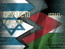 Conflicto Israel-Palestina (Elena Pascual)