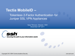Tectia MobileID - J