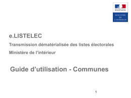 Guide aux communes (diaporama) - 0,72 Mb