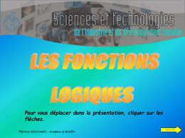 Les Fonctions loqiques