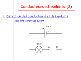 Conducteurs et isolants (Chap3)