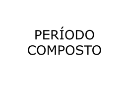 PERÍODO COMPOSTO - Orvile Carneiro