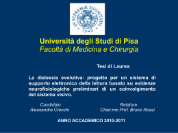 La Dislessia Evolutiva