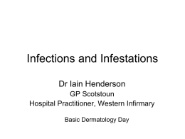 Infections and Infestations