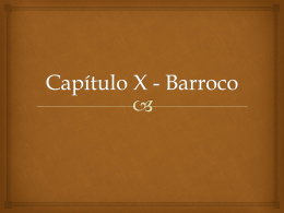 Cap X Barroco