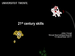 over 21st Century skills.