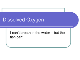 18 - Dissolved Oxygen