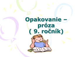 PRÓZA 9 -op. IT