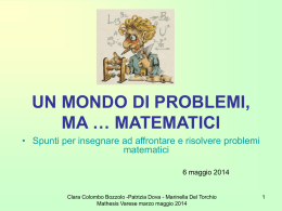 mathesis 6 maggio 2014 - ISTITUTO COMPRENSIVO di