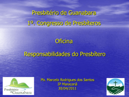 Atos 20:17-38 - Presbitério de Guanabara